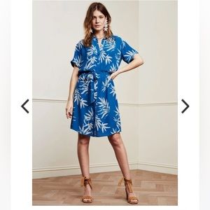 NWOT FABIENNE CHAPOT
BOYFRIEND DRESS - PALM SPRING BREAK 💙 🌴